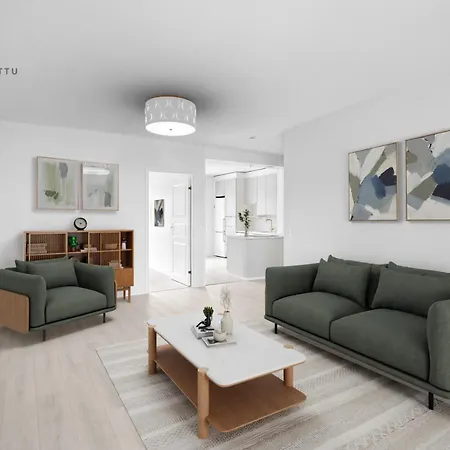 Kaupunkikolmio Saunalla Ja Parvekkeella Apartment Kokkola (Karleby)